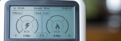 Fuel meter reading