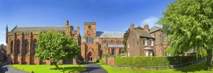 Historic Center of Carlisle in Cumbria