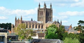 view-of-the-hereford-cathedral
