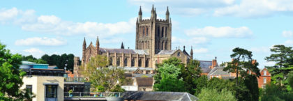 view-of-the-hereford-cathedral