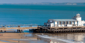 Coastal Bournemouth view