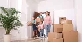 can-i-end-my-tenancy-early-happy-family-children-moving-into-new-home